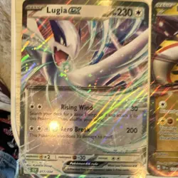 Nintendo Pokemon TCG 8-Card Holo Lot Lugia ex Raging Bolt ex Mega EXs Jumbo - Image 2