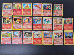 Pokemon TCG - Fire Starter Common/Uncommon Lot - Charmander, Cyndaquil, Torchic - Image 1