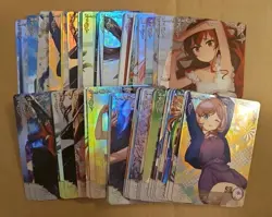Goddess Story Anime Waifu SR Lot Of 65 Plus 18 Random Anime SR Cards - Image 1