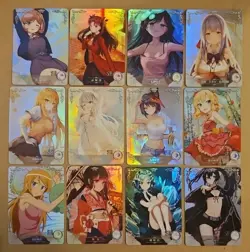 Goddess Story Anime Waifu SR Lot Of 65 Plus 18 Random Anime SR Cards - Image 3