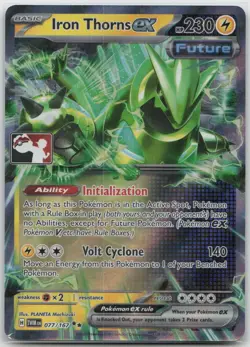 Iron Thorns ex - Holo Double Rare Prize Pack Series Cards 077/167 NM - Image 1