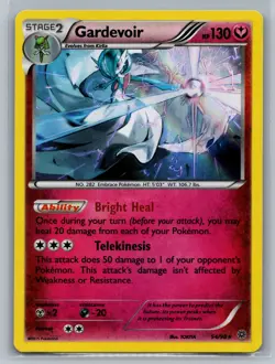 Gardevoir Blister Exclusives #054/098 Promo,Holo Pokemon Card - Image 1