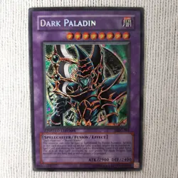 Dark Paladin DMG-001 YuGiOh Card TCG 2003 English Limited Edition Secret Rare - Image 1