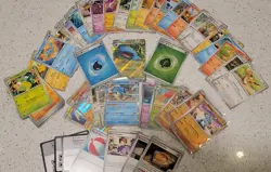 BULK LOT Pokemon 151 S&V Mew151 - 60 Cards W/ 1x Ex + 10 Reverse/ Holo+EXTRAS - Image 1