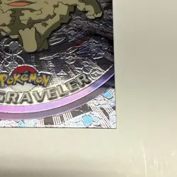 Graveler 75 Topps Chrome Series 1 TV Animation Foil Pokemon Card LP - Image 5