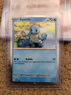 Pokemon TCG 8 Card Lot Promo Squirtle WotC Mew Celebi V Holo Fuecoco Mixed - Image 3