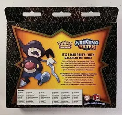 Pokemon Shining Fates Galarian Mr. Mime Mad Party Pin Collection Box Sealed New 820650808685 - Image 3