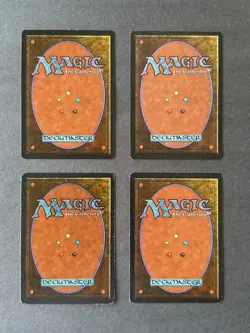 4x Ivory Tower MTG Magic Antiquities Signed Margaret Organ-Keen - Image 2