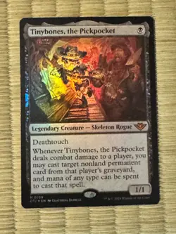 Tinybones, the Pickpocket Outlaws of Thunder Junction Foil NM - Image 1