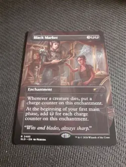 Black Market (2485) - MTG - Secret Lair Drop Series - 2485 - RARE ~ NM - Image 1