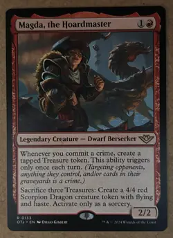 Magda, the Hoardmaster - Outlaws of Thunder Junction - NM MTG - Image 1