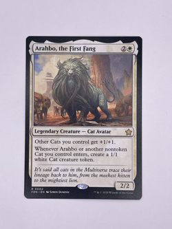 Arahbo, the First Fang (007) Rare MTG Foundations FDN Near Mint (Regular Print) - Image 1