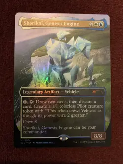 Shorikai, Genesis Engine (Rainbow Foil) Secret Lair Drop Foil - Image 1