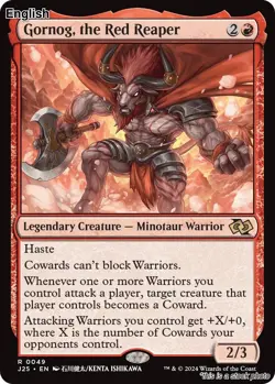 Gornog, the Red Reaper (Anime) EN [J25 - 49] - NM TCG MTG - Image 1