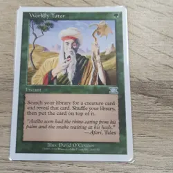 Worldly Tutor Classic MTG Core Set 6th Edition Regular - Image 2