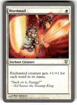 Wordmail Unhinged Regular MTG - Image 1