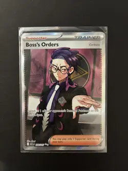 Pokemon TCG Boss's Orders Holo Ultra Rare 256/217 Ascended Heroes - Image 1