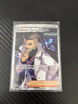 Pokemon TCG Professor Turo's Scenario 240/182 Paradox Rift NM/M Condition - Image 1