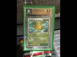 DRAGONITE EX HOLO 91/101 DRAGON FRONTIERS POKEMON BGS 9.5 POP 4!! - Image 1