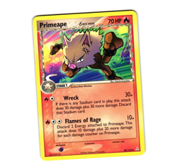 Pokemon Primeape (Delta Species) 50/110 Holon Phantoms Uncommon NM - Image 1