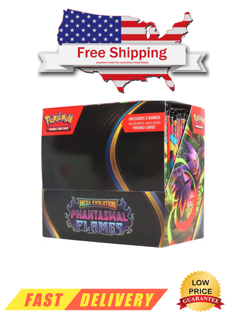Pokemon Phantasmal Flames Booster Box 36 Packs - Image 1