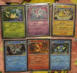 Pokemon TCG Prismatic Evolutions Promo collection lot of 6 eveelutions - Image 1