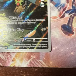 Yanma 183/182 IR SV10 Pokemon TCG Destined Rivals Illustration Rare Holo NM - Image 4