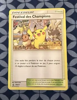 Pokemon FRENCH Champions Festival SM231 World Championships 2019 Promo NM!! - Image 1