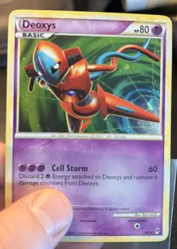2011 Pokemon: Call of Legends - Deoxys 2/95 HoloNM/near Mint Plus + SWIRL🌀 - Image 1