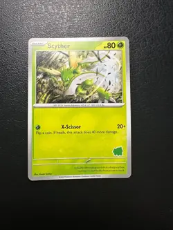 Pokemon TCG - Scyther - Bulbasaur Stamped - My First Battle - Image 1