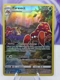 2022 Pokemon Parasect TG01/TG30 Swsh11: Lost Origin Trainer Gallery Holo NM - Image 1
