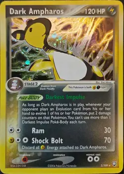 The Pokemon Company Dark Ampharos 2/109 TR Returns Holo Rare Eng 120 HP - Image 1