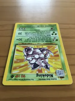 Pokemon - Nidoking - Holo - Base Set Unlimited - Moderate Play - Image 3