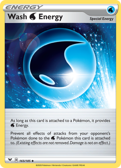 Wash Water Energy 165/185 UC Vivid Voltage Pokemon NM/M - Image 1