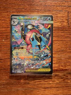 CHAOS RISING MEGA GRENINJA EX POKEMON TCG 116/086 SIR NM - Image 1