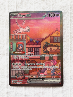 2023 POKEMON SVP EN-SV BLACK STAR PROMO 151 ULTRA-PREMIUM COLL #053 MEW Ex - Image 1