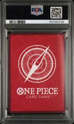 2022 ONE PIECE OP01 ROMANCE DAWN EN 003 MONKEY D. LUFFY PRE ERRATA LEADER PSA 10 - Image 2