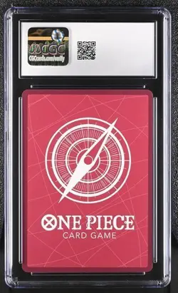 Bandai One Piece CCG Monkey D. Luffy OP01-003 Alternate Art Foil Japanese CGC 10 - Image 2