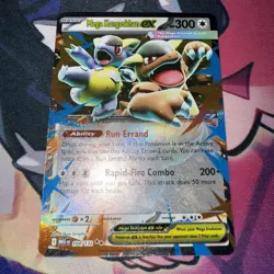 Mega Kangaskhan ex 104/132 Double Rare Pokemon Mega Evolution TCG IN HAND - Image 1