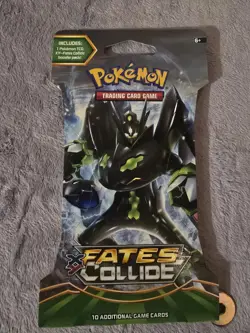 Pokemon Fates Collides Sleeved Booster Pack Random Art Factory Sealed - Image 1