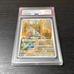 PSA 10 Mimikyu Paldean Fates Pokemon Center Stamp Exclusive ETB SVP 075 GEM MINT - Image 3