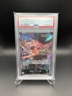 PSA10 Roronoa Zoro (Alt Art) OP12-020 L Legacy of the Master - ONE PIECE Card JP - Image 1