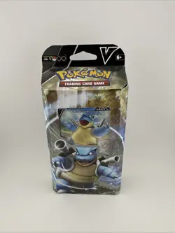 2021 Pokemon Trading Cards Blastoise V Battle Deck - Image 1
