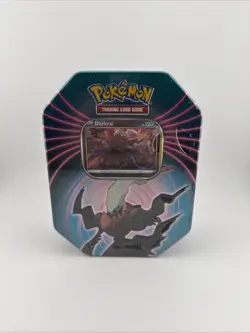 POKEMON TCG MIGHTY MYSTERIOUS TIN 2021 [ DARKRAI CARD PACK ] NEW SEALED 820650809859 - Image 1