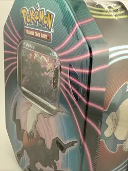 POKEMON TCG MIGHTY MYSTERIOUS TIN 2021 [ DARKRAI CARD PACK ] NEW SEALED 820650809859 - Image 2