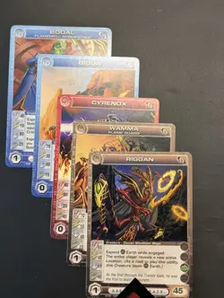 Chaotic Fire And Stone Promo Card Lot Of 10x Single Cards Pack Fresh/NM - Image 1
