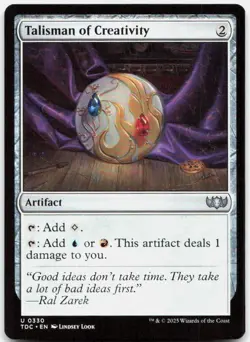 TALISMAN OF CREATIVITY 330 TARKIR: DRAGONSTORM MAGIC: THE GATHERING NM/M - Image 1