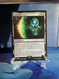1x Biotransference NM-Mint, English Commander: Universes Beyond: Warhammer 40k - Image 1