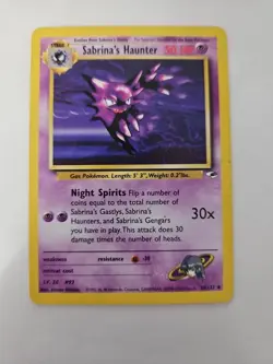Sabrina's Haunter 58/132, Pokemon Card - Image 1