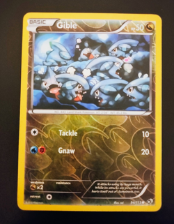 Pokemon TCG Gible Legends Awakened #94/113 Reverse Holo Common ENG HP 50 - LP - Image 1